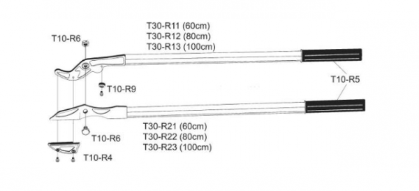 Сучкорез VESCO T30/80